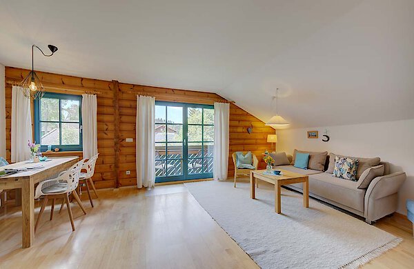 Ferienwohnung Haidel - Wohnzimmer